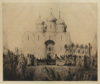 KG 18014
<br/>
Kroning van tsaar Nicolaas II
<br/>
<em>Bauer, Marius (1867-1932)</em>